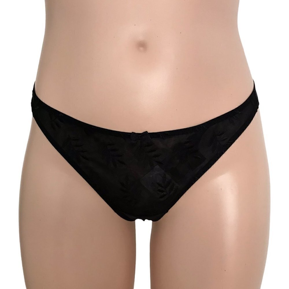 Panache Tango II Thong Black Sz UK 14 / US L